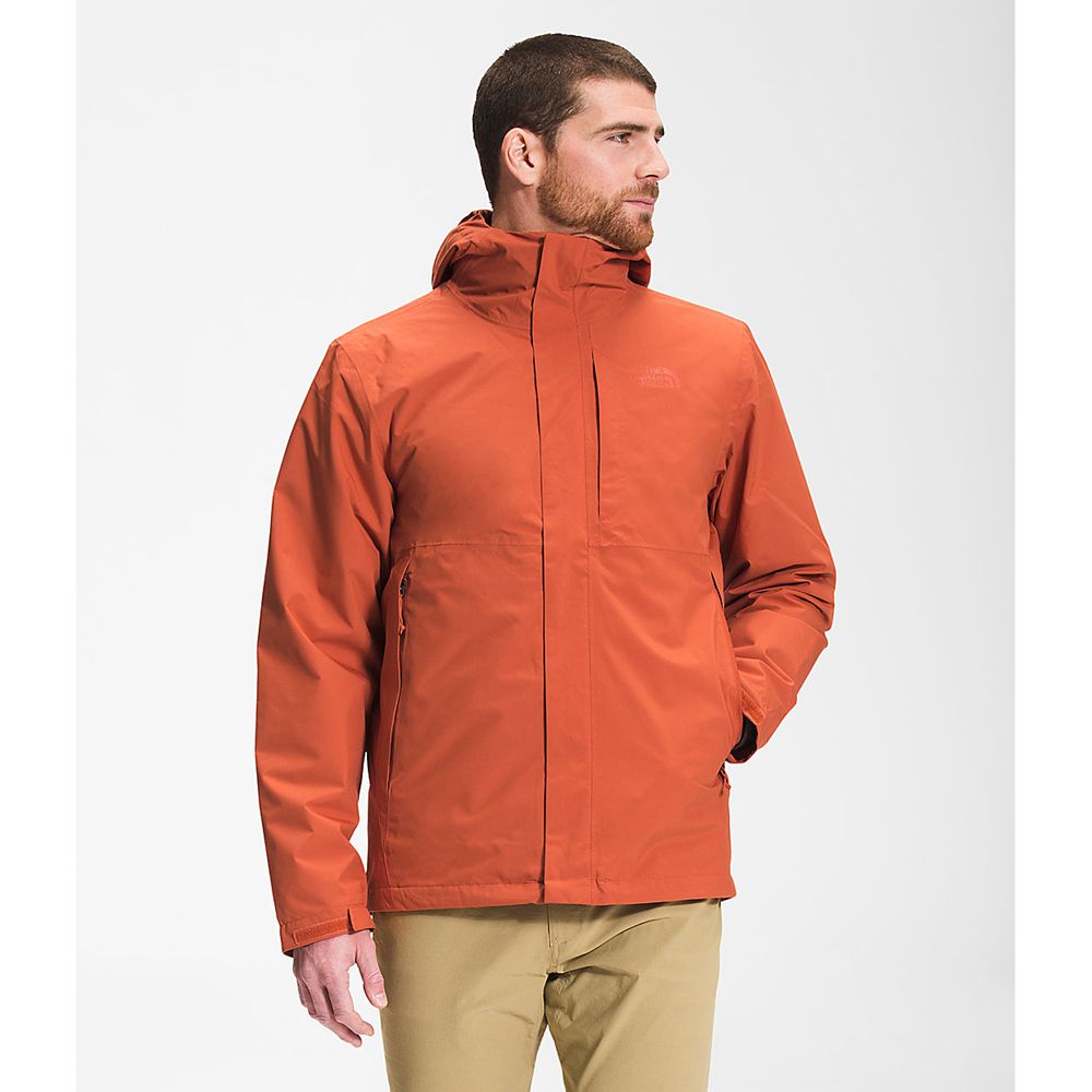 The North Face 3-In-1 Jackets Mens Australia - The North Face Carto Triclimate® Orange / Green (TYO-